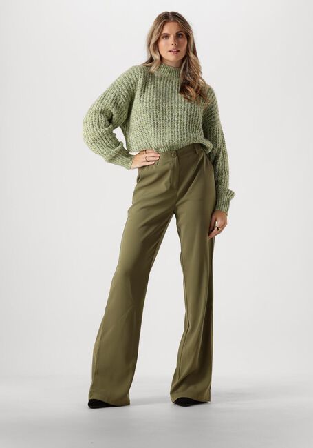 Groene ANOTHER LABEL Trui DYLAN KNITTED PULL - large
