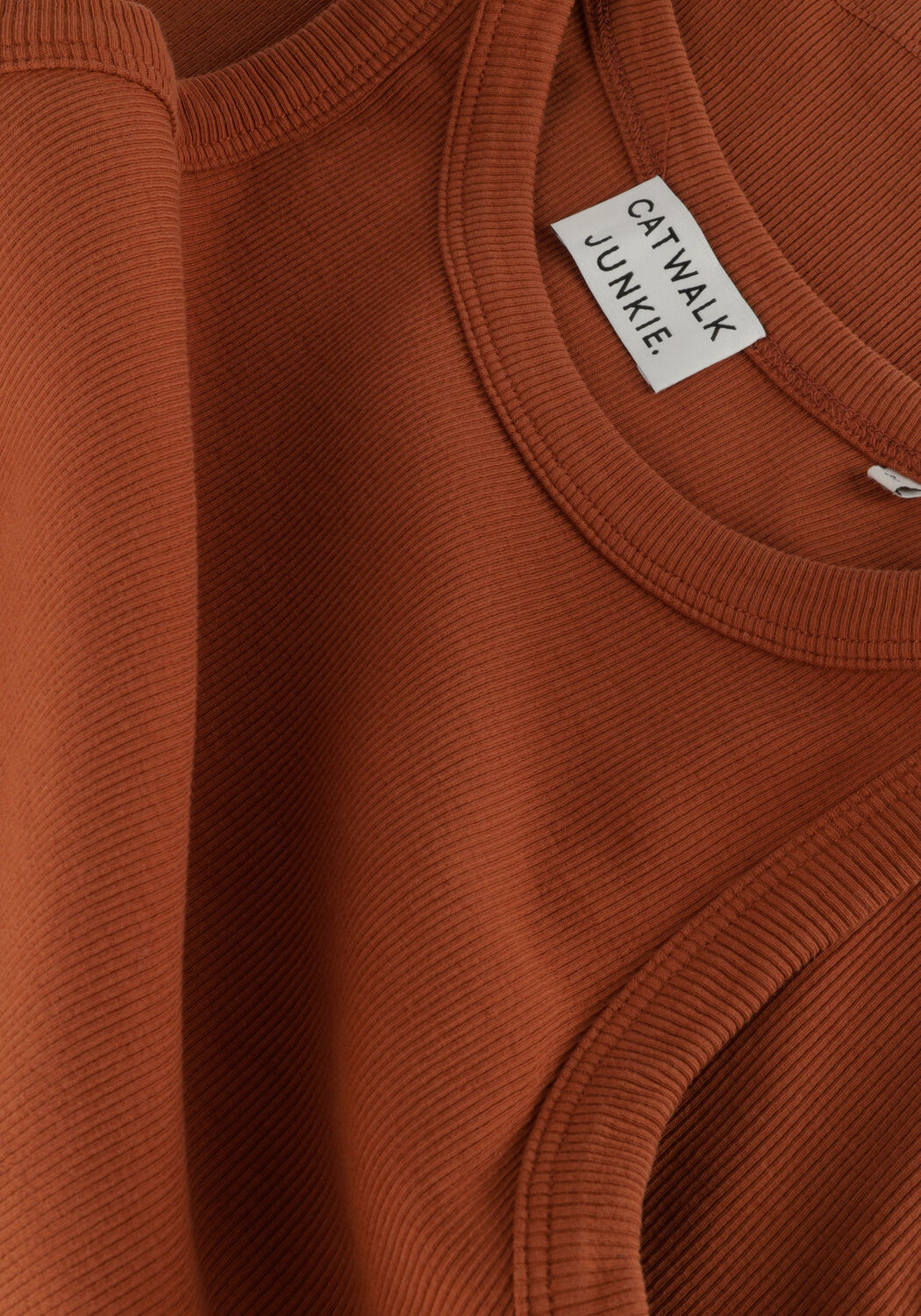 Bruine CATWALK JUNKIE Top RIB TANKTOP - large