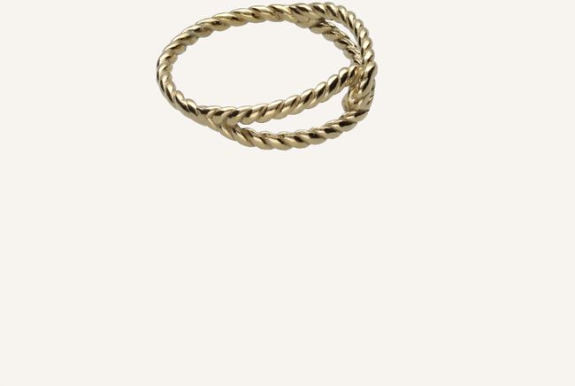 Goudkleurig NOTRE-V Ringen RING KNOOP Goudkleurig NOTRE-V Ringen RING KNOOP - large