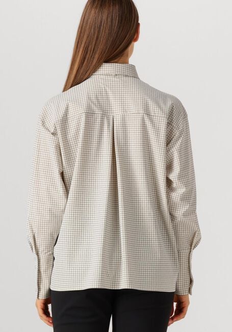 Gebroken wit STUDIO ANNELOES Blouses HOLLIS DOT CHECK BLOUSE - large