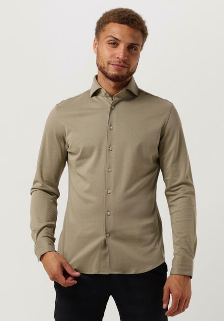 Groene PROFUOMO Casual overhemd SHIRT X-CUTAWAY SC SF - large