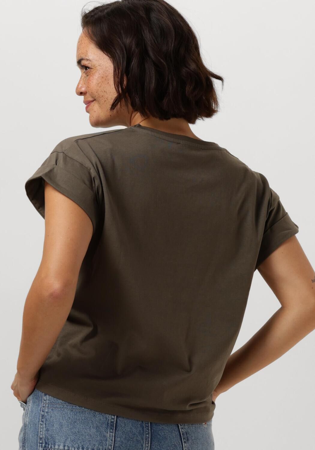 MODSTRÖM Modström Dames Tops & T-shirts Brazilmd Short T-shirt Grijs