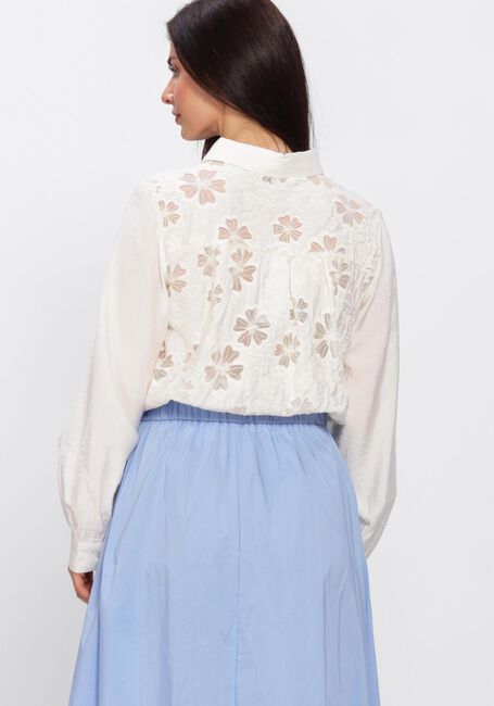 Witte OBJECT Blouses OBJJUNI L/S RE SHIRT - large
