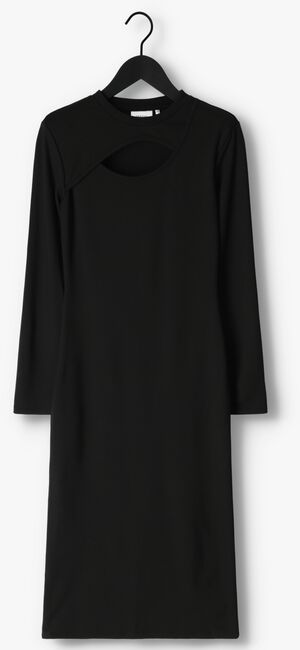 Zwarte GESTUZ Midi jurk ANKAGZ LONG DRESS - large