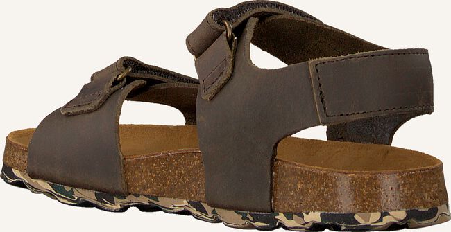 Groene DEVELAB Platte sandalen 48213 Groene DEVELAB Platte sandalen 48213 - large
