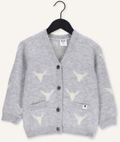 Grijze ALIX MINI Vest TEENS KNITTED BULL CARDIGAN Grijze ALIX MINI Vest TEENS KNITTED BULL CARDIGAN - medium