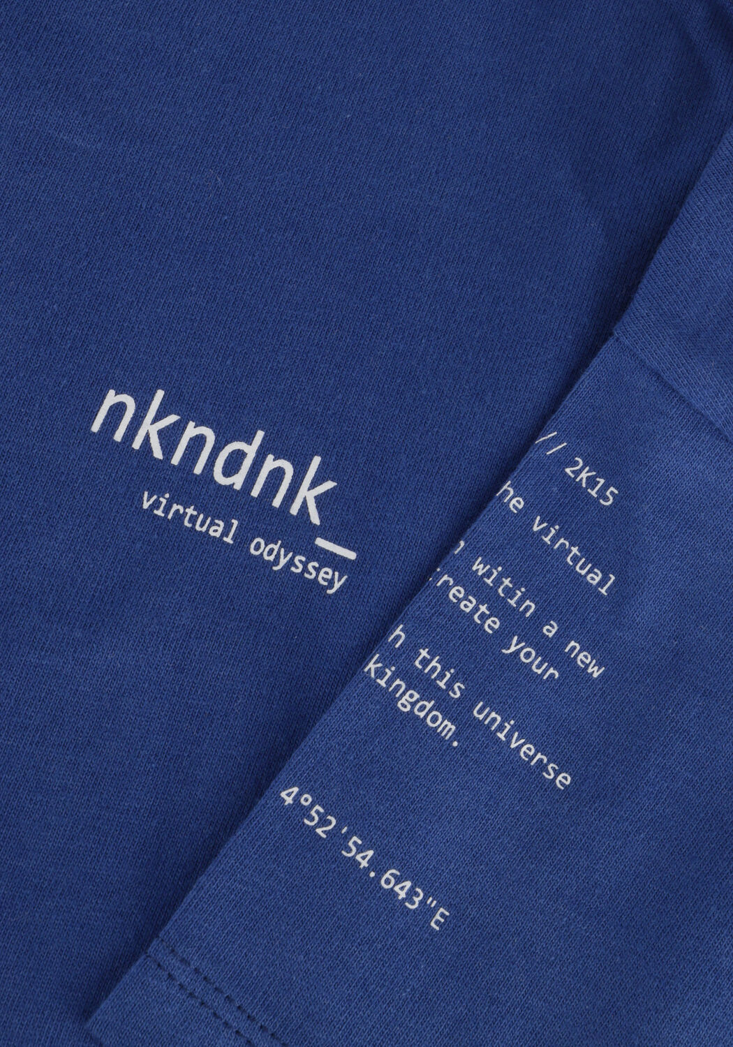 Blauwe NIK & NIK T-shirt DIGITAL T-SHIRT - large