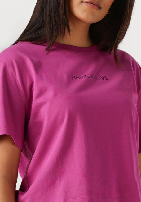 Paarse HARPER & YVE T-shirt CROPPEDLOGO-SS - large