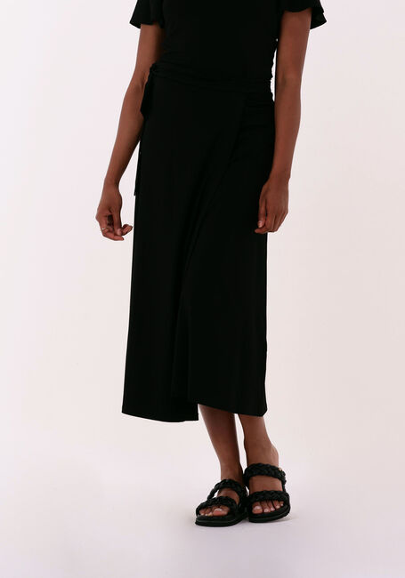 Zwarte JUFFROUW JANSEN Midirok SKIRT WRAP - large