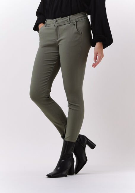 Groene MINUS Pantalon CARMA PANTS 7/8 - large