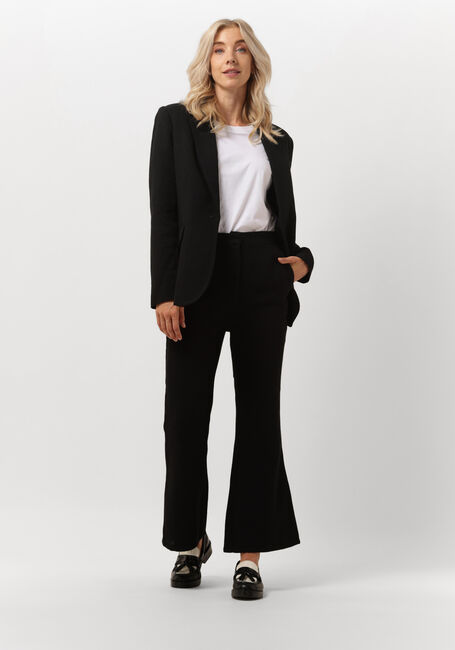 Zwarte NA-KD Wijde broek STRUCTURED SUITPANTS - large