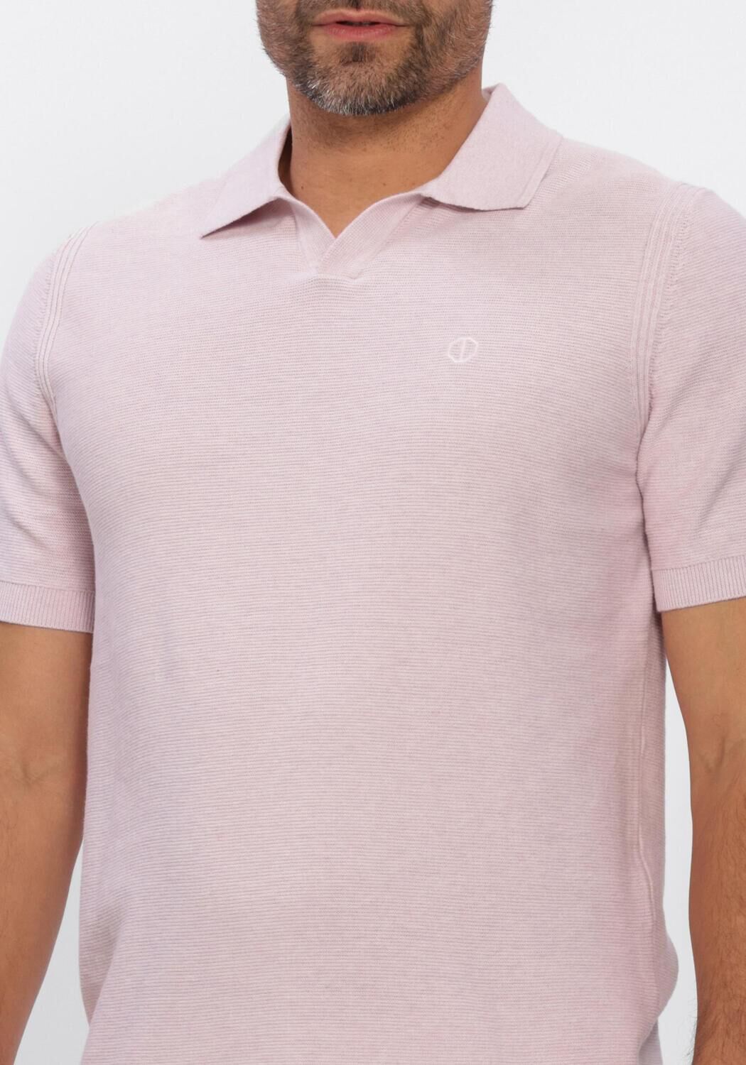 Roze DSTREZZED Polo MERCURY SHORT SLEEVE POLO - large