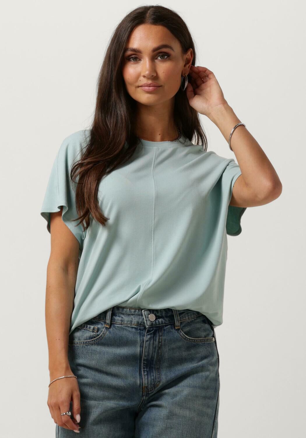 VANILIA Dames Tops & T-shirts Center Seam Te Blauw