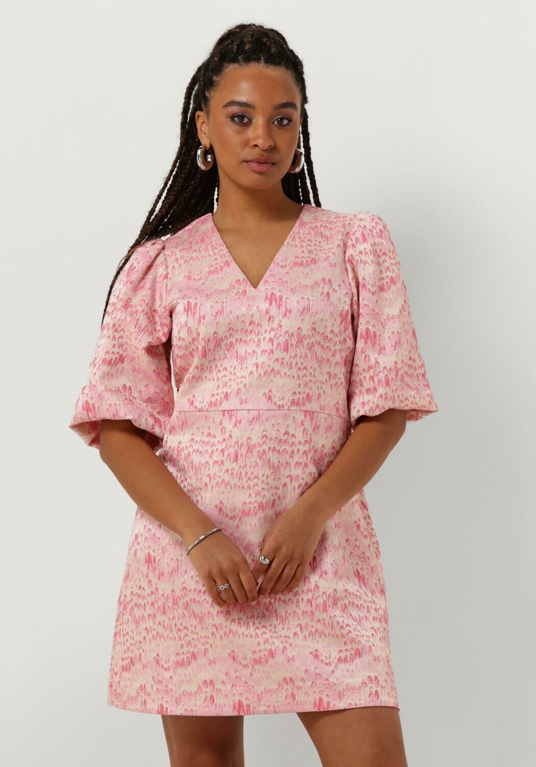 Catwalk Junkie Roze Mini Jurk Dr Mila Pink Dames