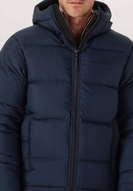 Donkerblauwe PEAK PERFORMANCE Gewatteerde jas M RIVEL DOWN JACKET - large