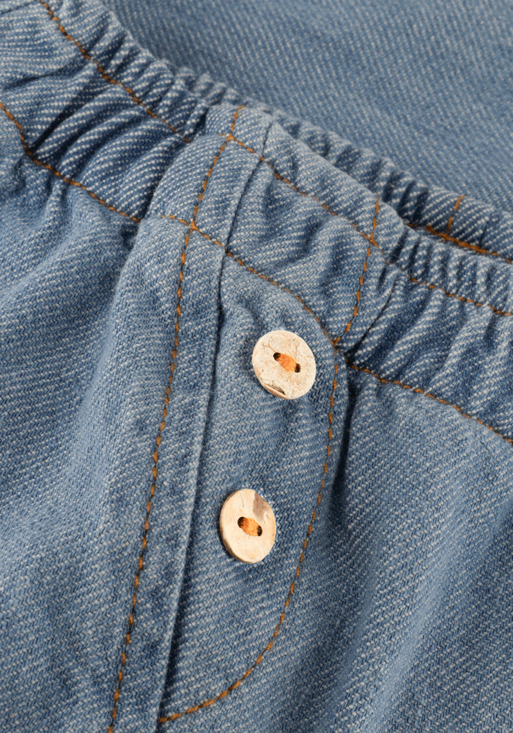 Blauwe PLAY UP Korte broek DENIM SHORTS - large