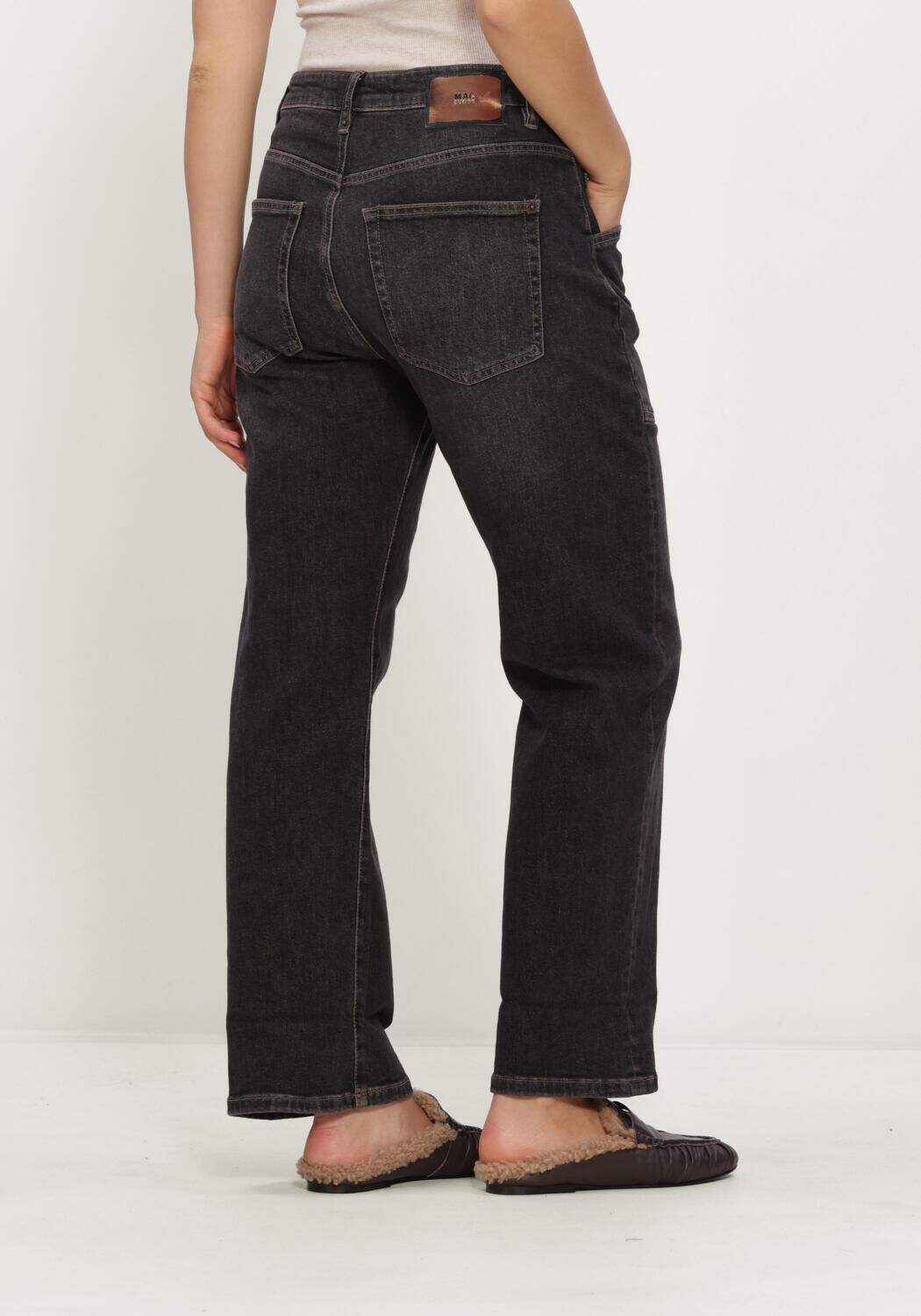 Donkergrijze MAC Cargo jeans 0361L AUTHENTIC COMFORT DENIM BAGGY RELAXED FIT - large
