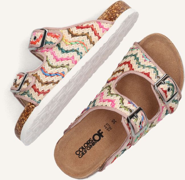 Beige COLORS OF CALIFORNIA Slippers SANDAL MULTICOLOR Beige COLORS OF CALIFORNIA Slippers SANDAL MULTICOLOR - large