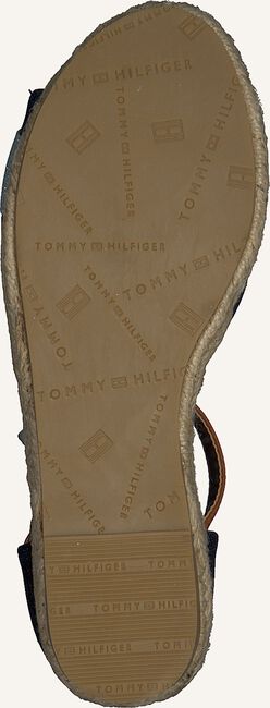 Blauwe TOMMY HILFIGER Platte sandalen ROPE WEDGE SANDAL Blauwe TOMMY HILFIGER Platte sandalen ROPE WEDGE SANDAL - large