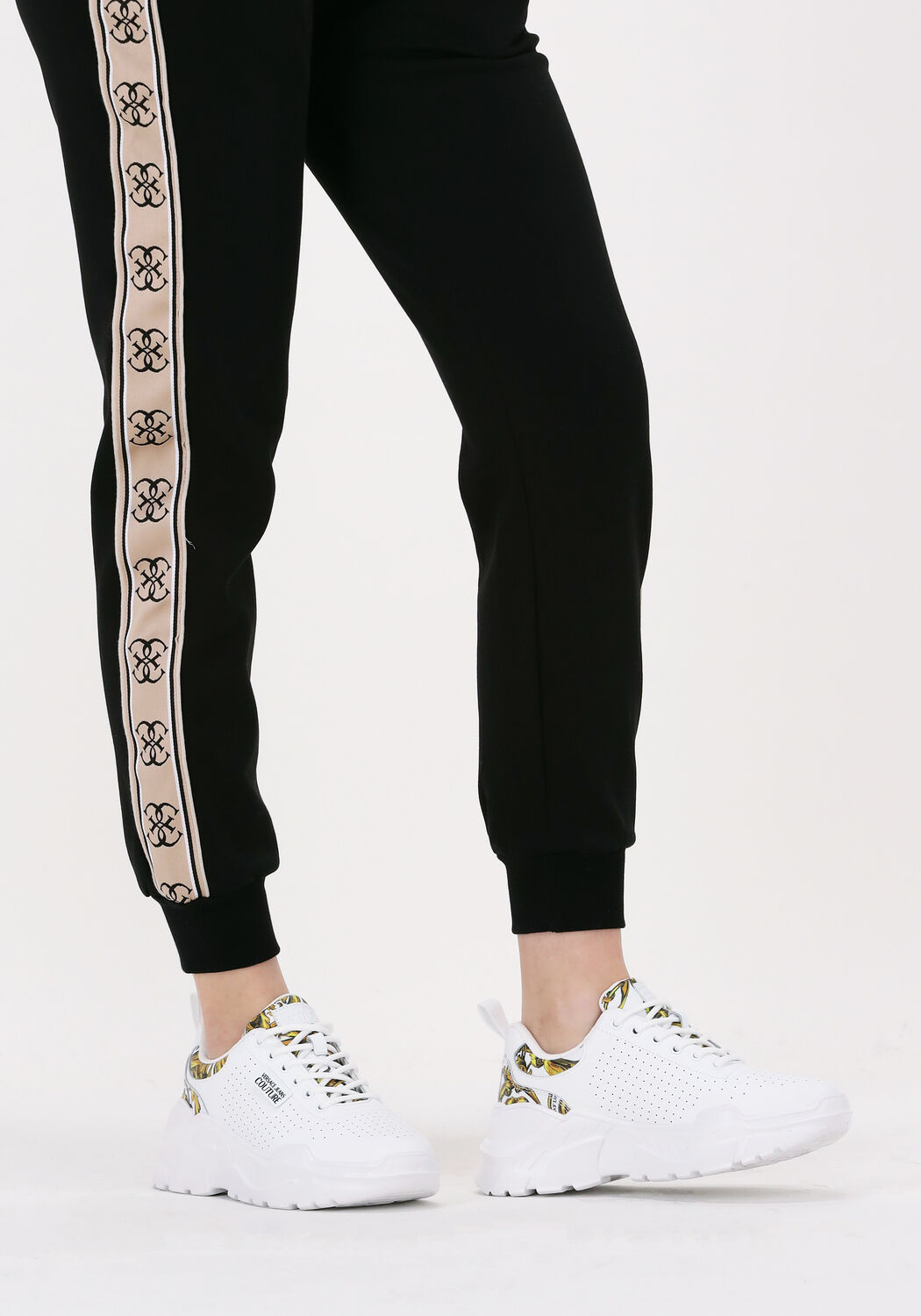 Witte VERSACE JEANS Lage sneakers FONDO SPEEDTRACK DIS | Omoda