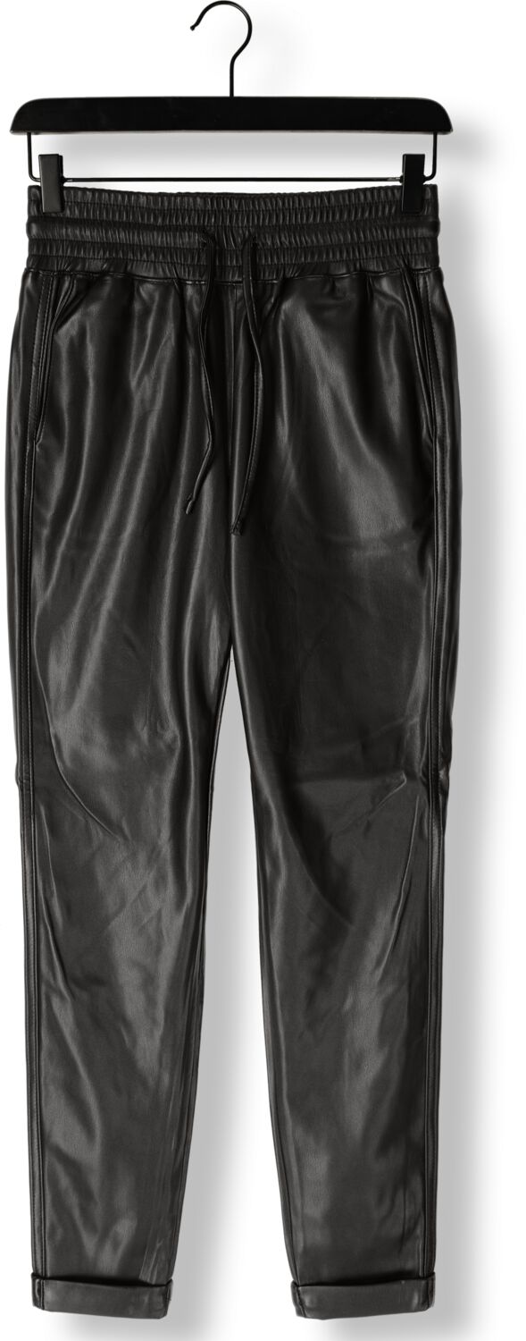 NUKUS Dames Broeken Paris Pants Pu Zwart