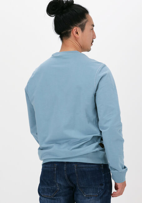 Blauwe PME LEGEND Sweater LONG SLEEVE R-NECK FINE TERRY - large