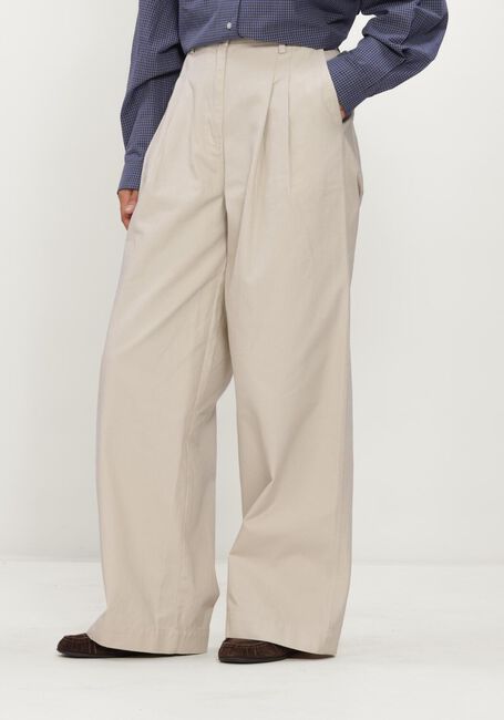 Beige BOII STUDIOS Wijde broek JULIE - large