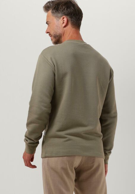 Olijf SELECTED HOMME Trui SLHDIMMY CREW NECK SWEAT W - large