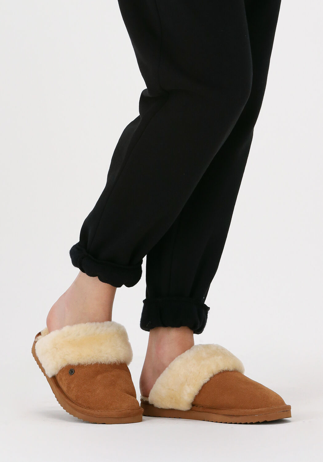 Cognac WARMBAT Pantoffels FLURRY - large