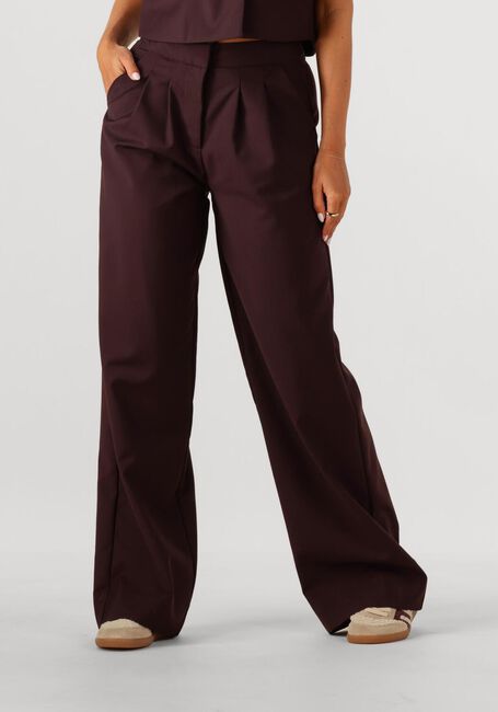 Bordeaux HARPER & YVE Wijde broek SADIE-PA - large