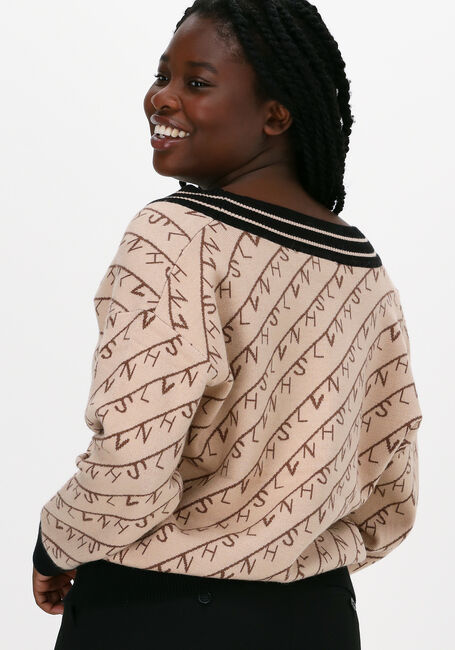 Beige SILVIAN HEACH Trui SWEATER DILANDE - large