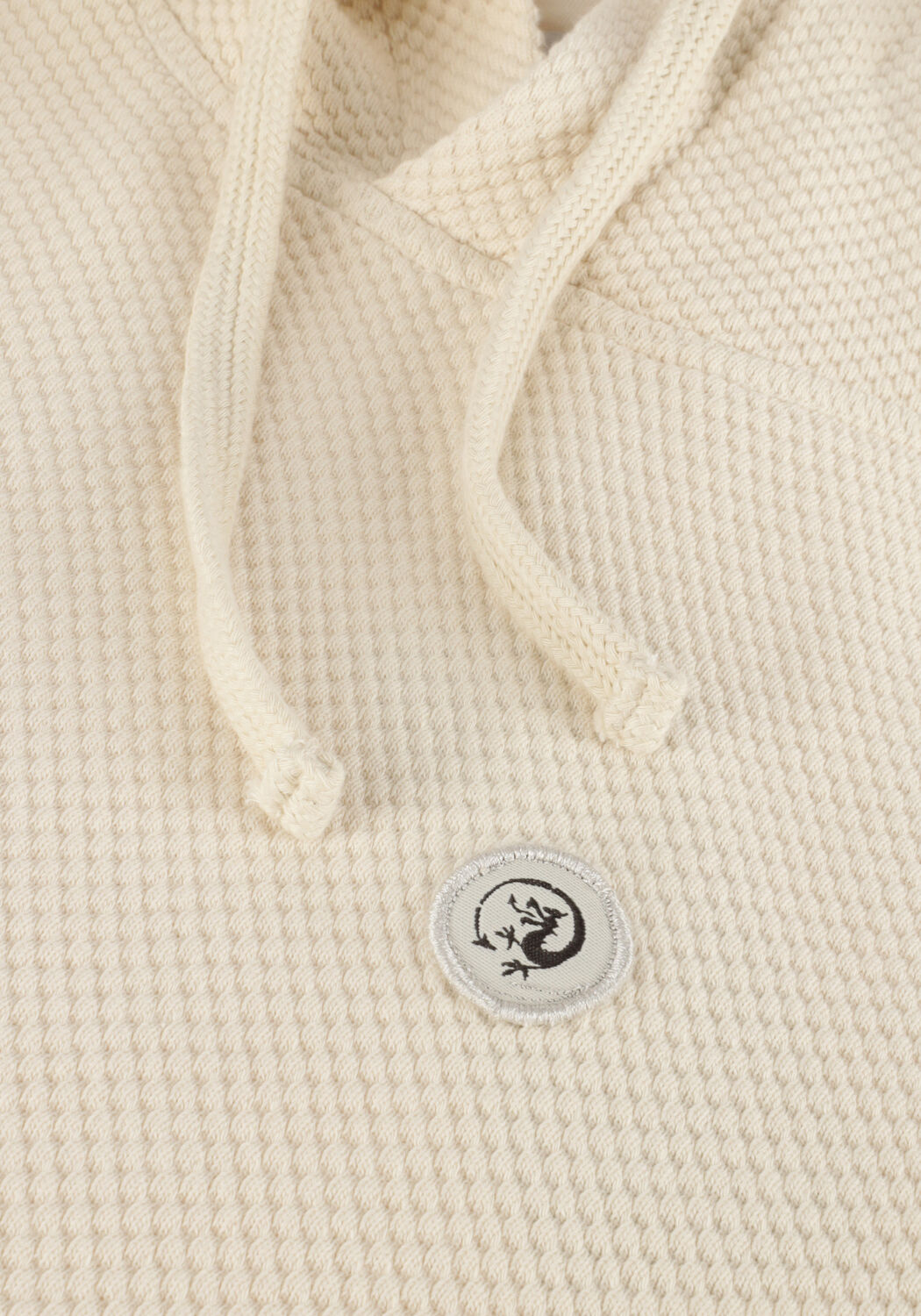 Beige CAST IRON Trui HOODED REGULAR FIT COTTON STRUCTURE - large