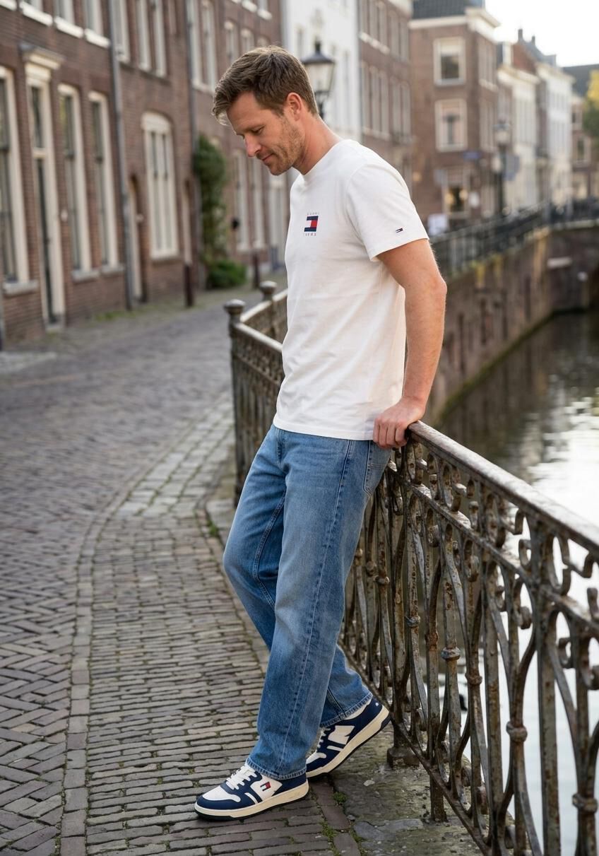 Blauwe NEW BALANCE Lage sneakers BB480 M - medium