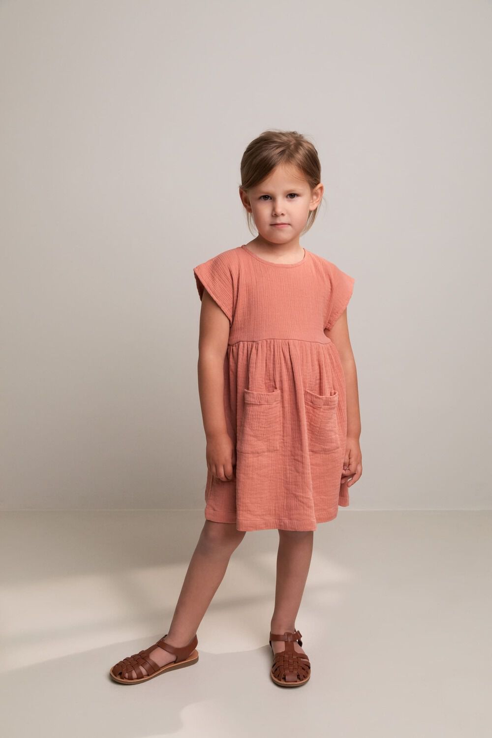 Roze MARMAR COPENHAGEN Mini jurk DORIANA - large