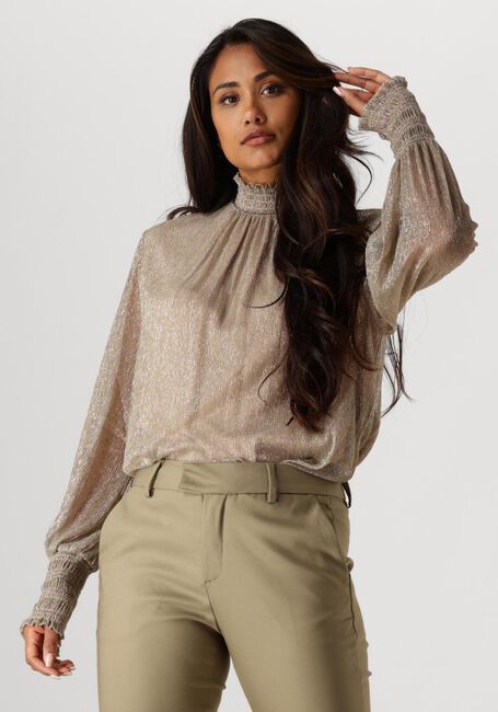 Beige MOS MOSH Blouses XIMENA GLAM LS BLOUSE - large