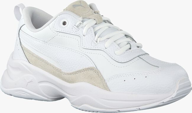Witte PUMA Lage sneakers CILIA LUX - large