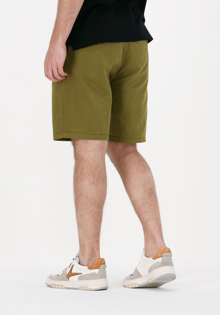 Groene SCOTCH & SODA Korte broek STUART GARMENT-DYED PIMA COTTON-BLEND SHORT - large