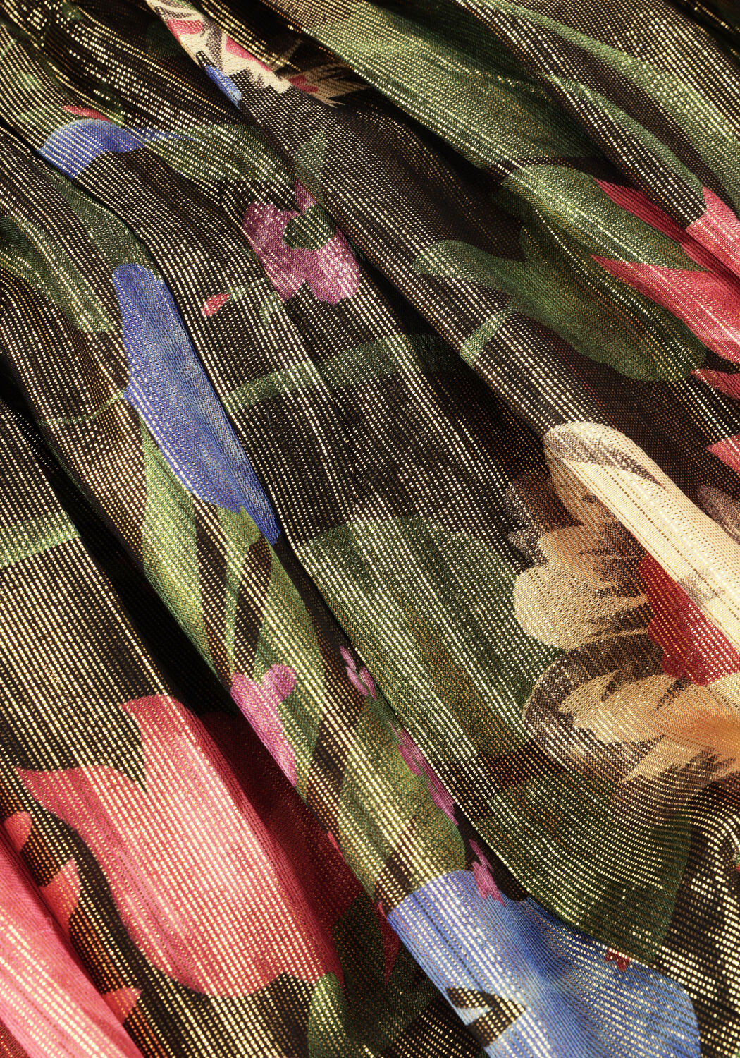 Metallic MES DEMOISELLES Midi jurk BLOOM - large