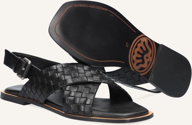 Zwarte SHABBIES Platte sandalen 170020170 Zwarte SHABBIES Platte sandalen 170020170 - large