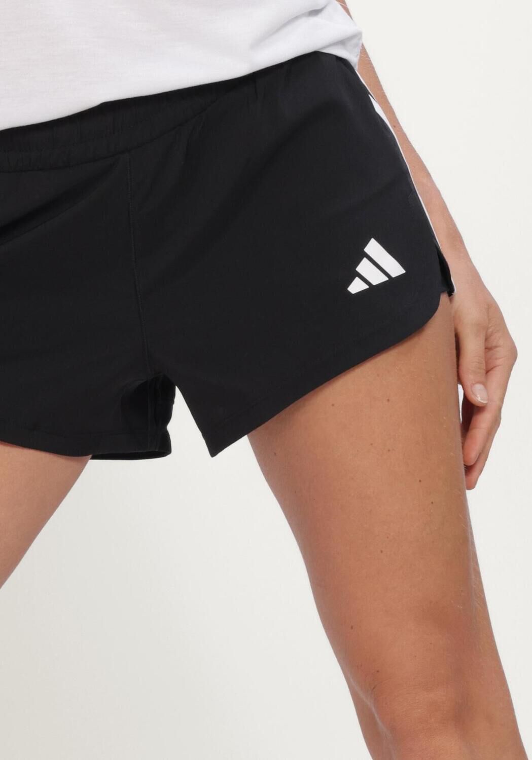 Zwarte ADIDAS Korte broek PACER 2IN1 - large