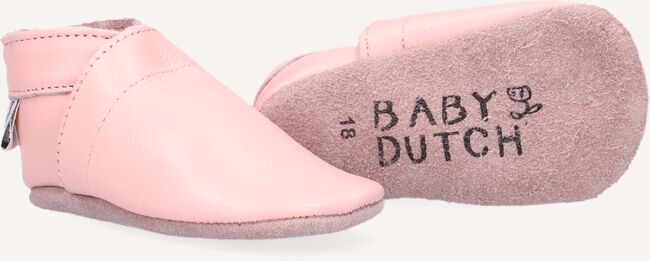 Roze BABY DUTCH Pantoffels BABYSLOFJE Roze BABY DUTCH Pantoffels BABYSLOFJE - large