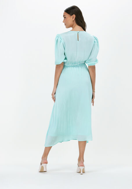 Groene NA-KD Midi jurk BALLOON SLEEVE STRUCTURED MIDI DRESS - large