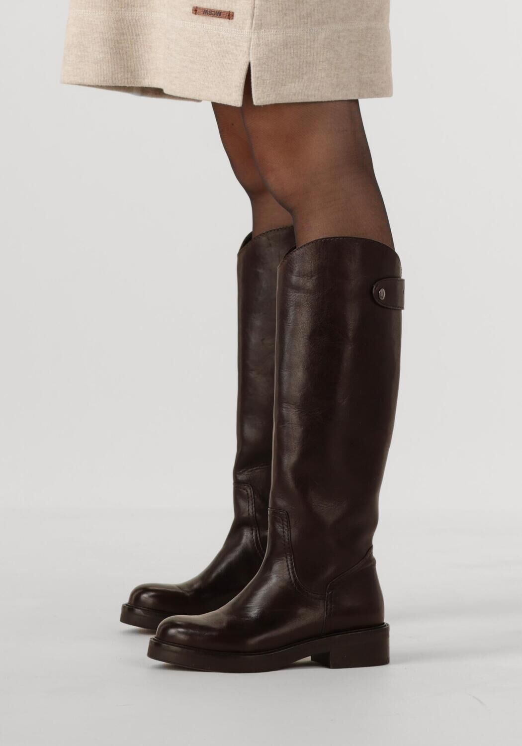 Bruine VIA VAI Hoge laarzen LUCIA RUMI - large