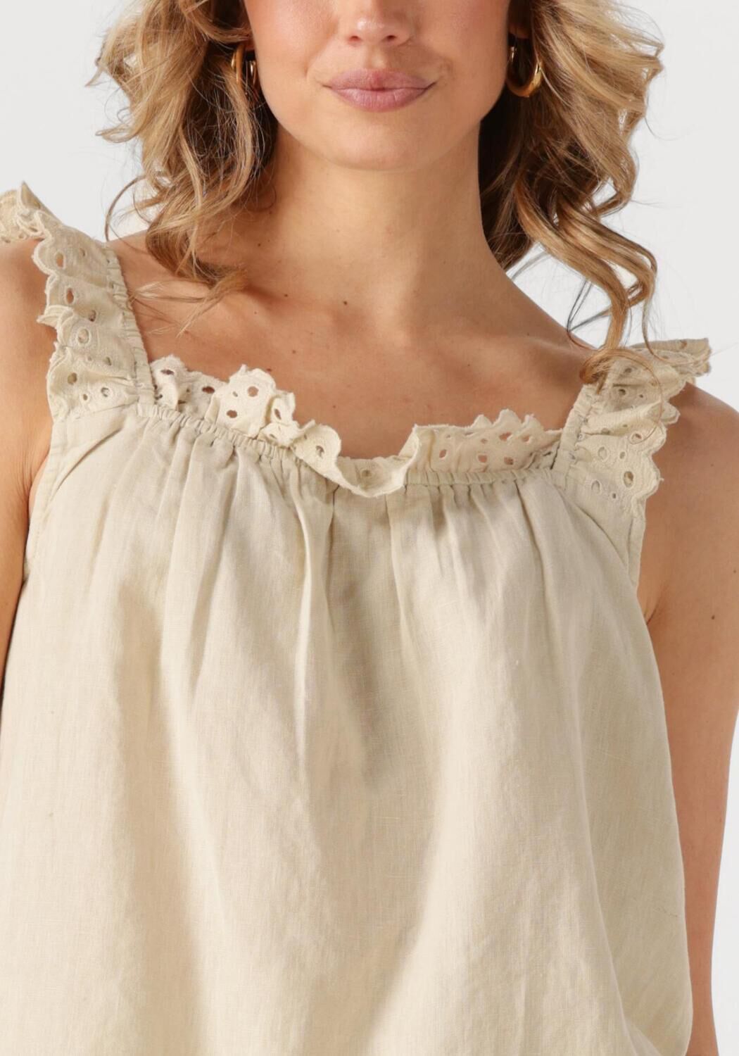 NOTRE-V Dames Tops & T-shirts Nv-frankie Beige
