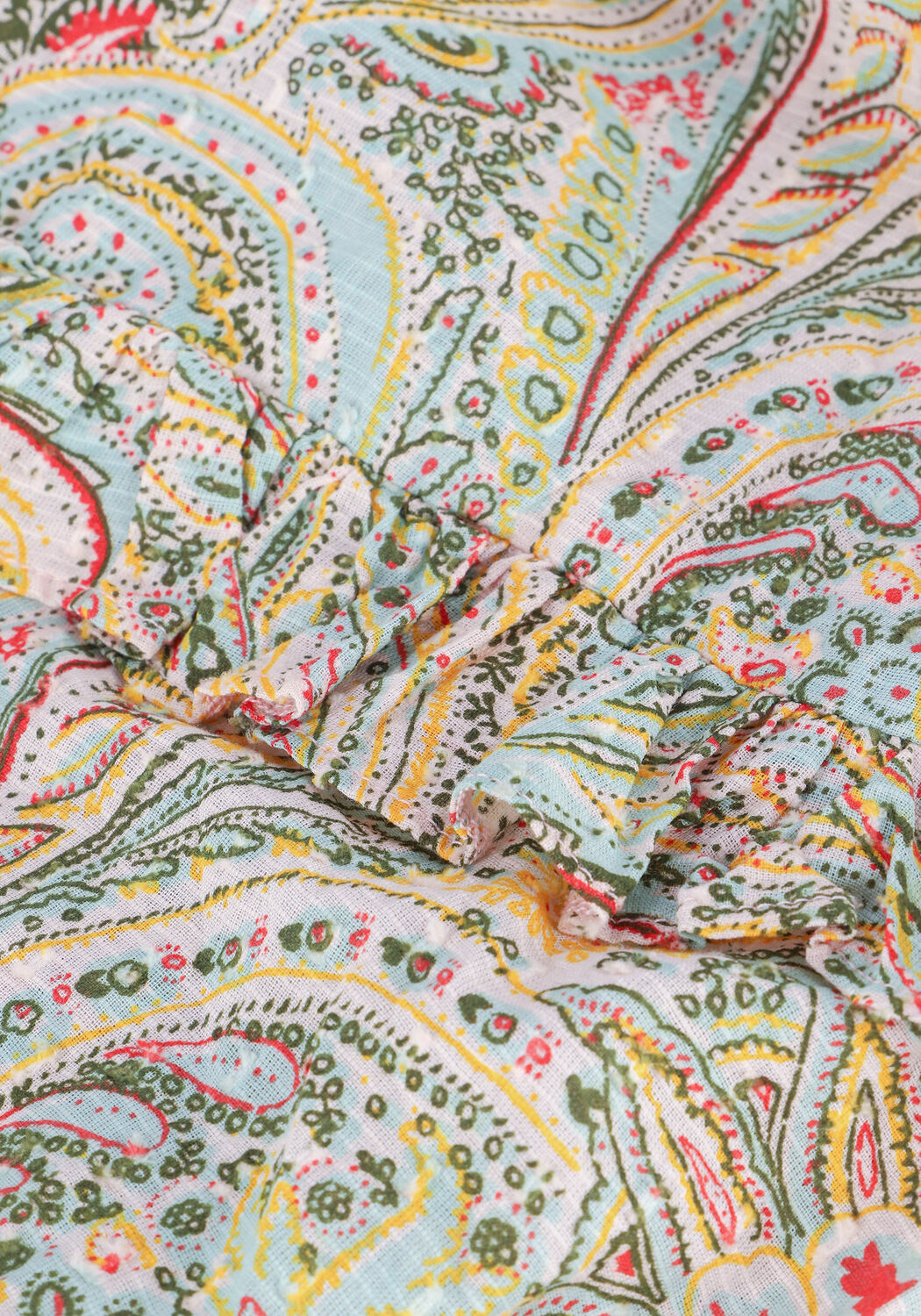 Multi SUMMUM Blouses TOP LONG SLEEVE SWEET PAISLEY - large