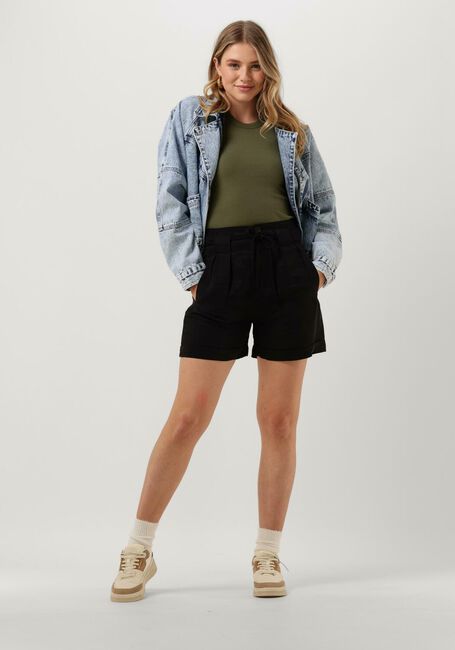 Zwarte SCOTCH & SODA Jeans HIGH RISE BELTED SHORTS - large