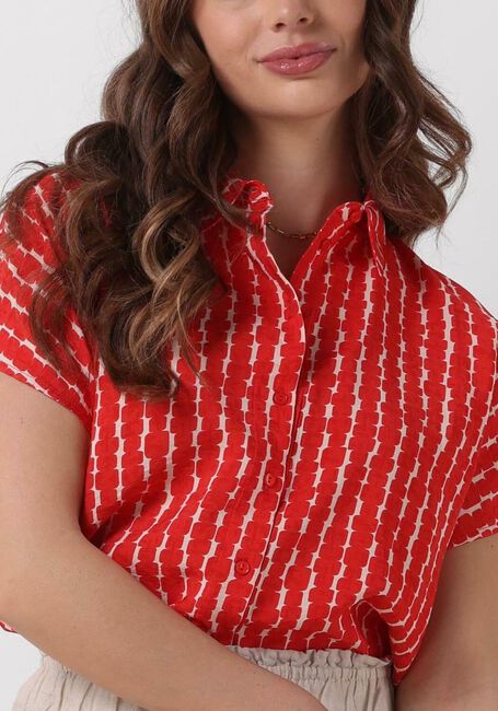 Rode BY-BAR Blouses KARLY RED GROOVE BLOUSE - large