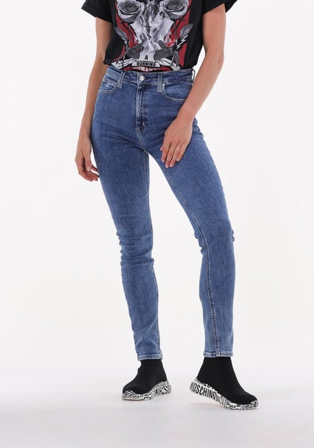 Blauwe CALVIN KLEIN Skinny jeans HIGH RISE SKINNY 15787 - large