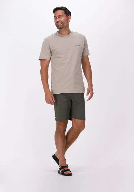 Beige THE GOODPEOPLE T-shirt TEX - large