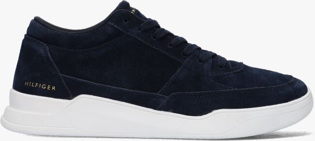 Blauwe TOMMY HILFIGER Lage sneakers ELEVATED MID CUP SUEDE - large